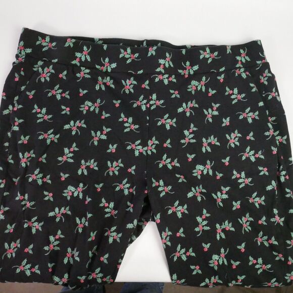 Torrid Size 3 Full Lenght Signature Waist Pokcet Legging Holly Ditsy Rich Black - Picture 3 of 11